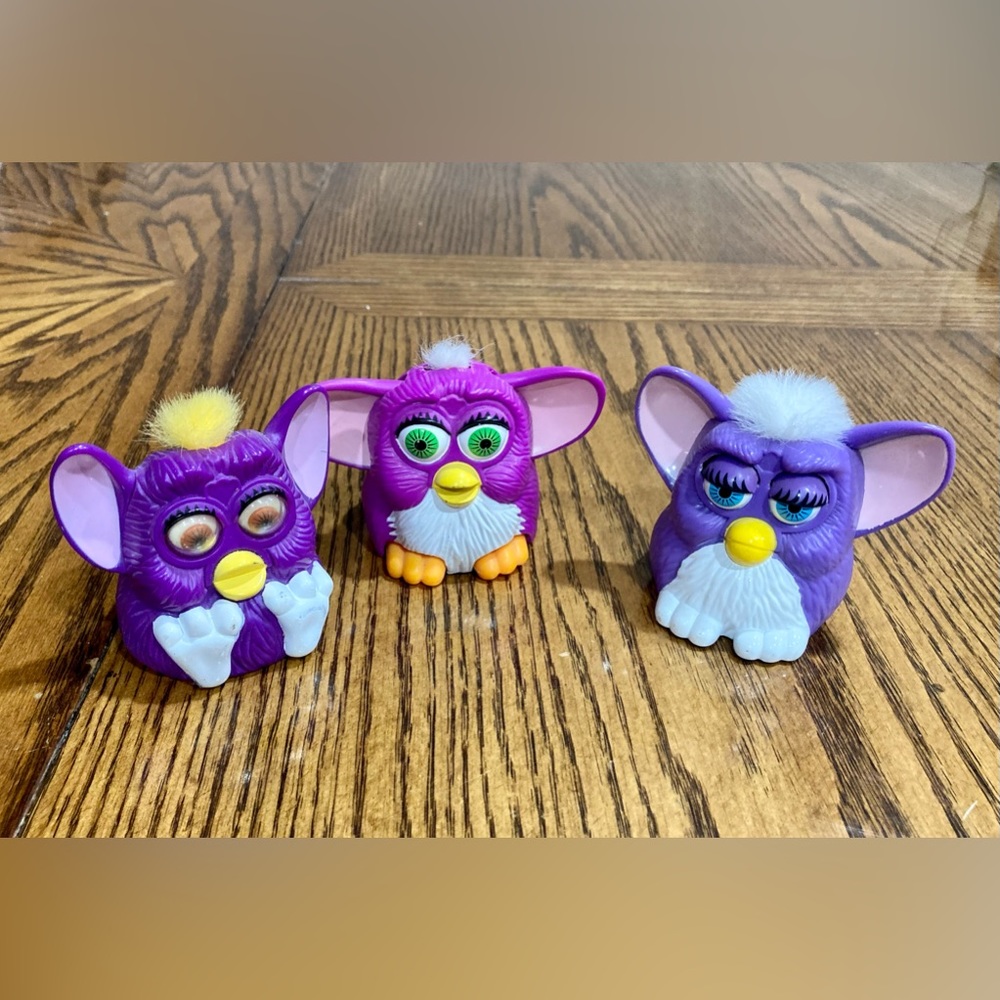 Set of vintage 1998 McDonalds FURBIES